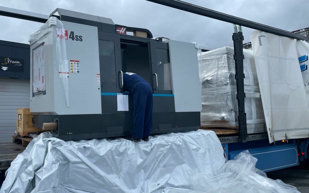 Livraison des machines