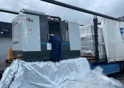 Livraison des machines